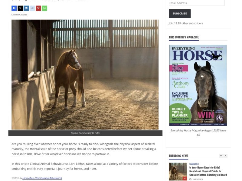 Everything Horse Magazine