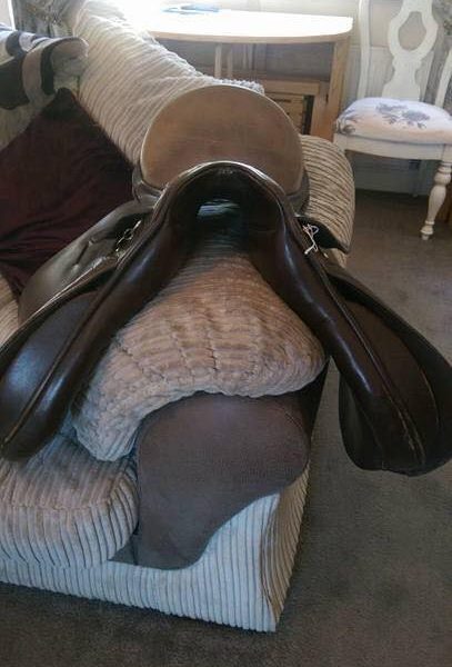 Kieffer Munchen Saddle Brown 17.5 inch
